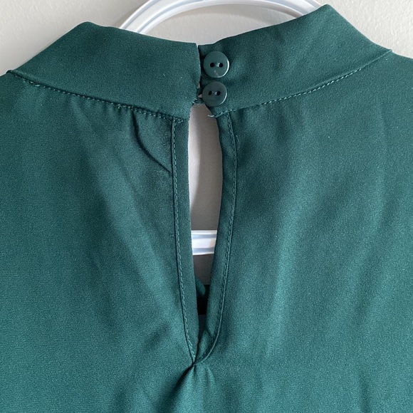 Forest Green Blouse from Ricki’s Size 16 - Picture 5 of 8